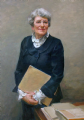 Roberta Karmel, Retired President
Practicing Law Institute College
Practicing Law Institute, New York, New York
Oil on canvas 42" x 32"