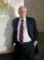 Ned Janotta, CEO & President
William Blair & Company, Chicago, Illinois
Oil on canvas 39" x 28"