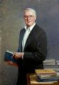 James Q. Wilson
American Enterprise Institute, Washington, D.C.
Oil on canvas 56" x 36"