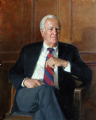 Ned Janotta, CEO  & President
William Blair & Company, Chicago, Illinois
Oil on canvas 39" x 28"