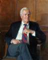 Ned Janotta, CEO  & President
William Blair & Company, Chicago, Illinois
Oil on canvas 39" x 28"