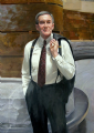 L. Richard  West, Director
National Museum of the American Indian
Smithsonian Institution, Washington, D.C.
Oil on canvas 48" x 34"