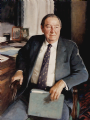 Joseph Allbritton, Chairman & CEO
Riggs National Bank, Washington, D.C.
Oil on canvas 39" x 28"