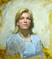 Anne Benson
Oil on canvas 24" x 22"