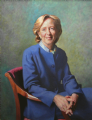 Dr. Susan Hockfield, Provost
Yale University, New Haven, Connecticut
Oil on canvas 44" x 34"