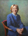 Dr. Susan Hockfield, Provost
Yale University, New Haven, Connecticut
Oil on canvas 44" x 34"