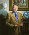 John J. Slocum, President
Newport Historical Society, Rhode Island
Oil on canvas 44" x 34"