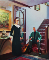 Bill and Marie Stinson
Oil on canvas 36" x 28"