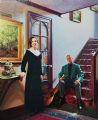 Bill and Marie Stinson
Oil on canvas 36" x 28"