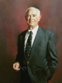 Gerald A. Mayer, Trustee
Eaglebrook School, Deerfield, Massachusetts
Oil on canvas 40" x 30"