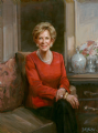 Martha Ingram, Chairman
 Board of Trustees, Vanderbilt University
Nashville, Tennessee
Oil on canvas 59″ x 40″