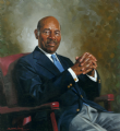 The Honorable Clarence W. Blount
Senator, State of Maryland, Annapolis, Maryland
Oil on linen 34" x 32"