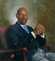 The Honorable Clarence W. Blount
Senator, State of Maryland, Annapolis, Maryland
Oil on linen 34" x 32"