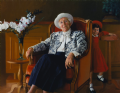 Mrs. Irondell & Granddaugher
Oil on linen 36" x 56"