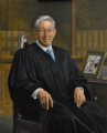 The Honorable Jack Jacobs
Justice, Delaware State Supreme Court
Dover, Delaware
Oil on linen 36" x 48"