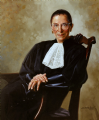 The Honorable Ruth Bader Ginsburg
Associate Justice, U.S. Supreme Court
Oil on linen
