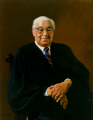 The Honorable Thurgood Marshall
Associate Justice, U.S. Supreme Court, Washington, D.C.
Oil on linen 42" x 34"
