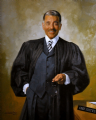 The Honorable Conrad Mallett
Chief Justice, Michigan State Supreme Court
Oil on linen 56" x 44"