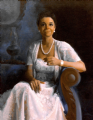 Camille Cosby
Oil on linen