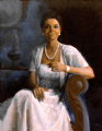 Camille Cosby
Oil on linen