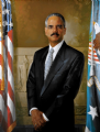 The Honorable Eric Himpton Holder Jr.
82nd Attorney General of the United States
Washington, D.C.
Oil on linen